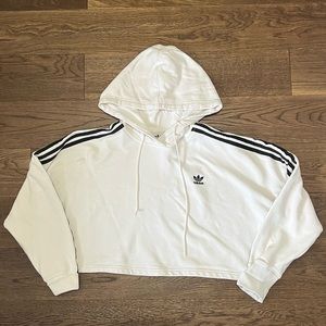 Adidas cropped hoodie